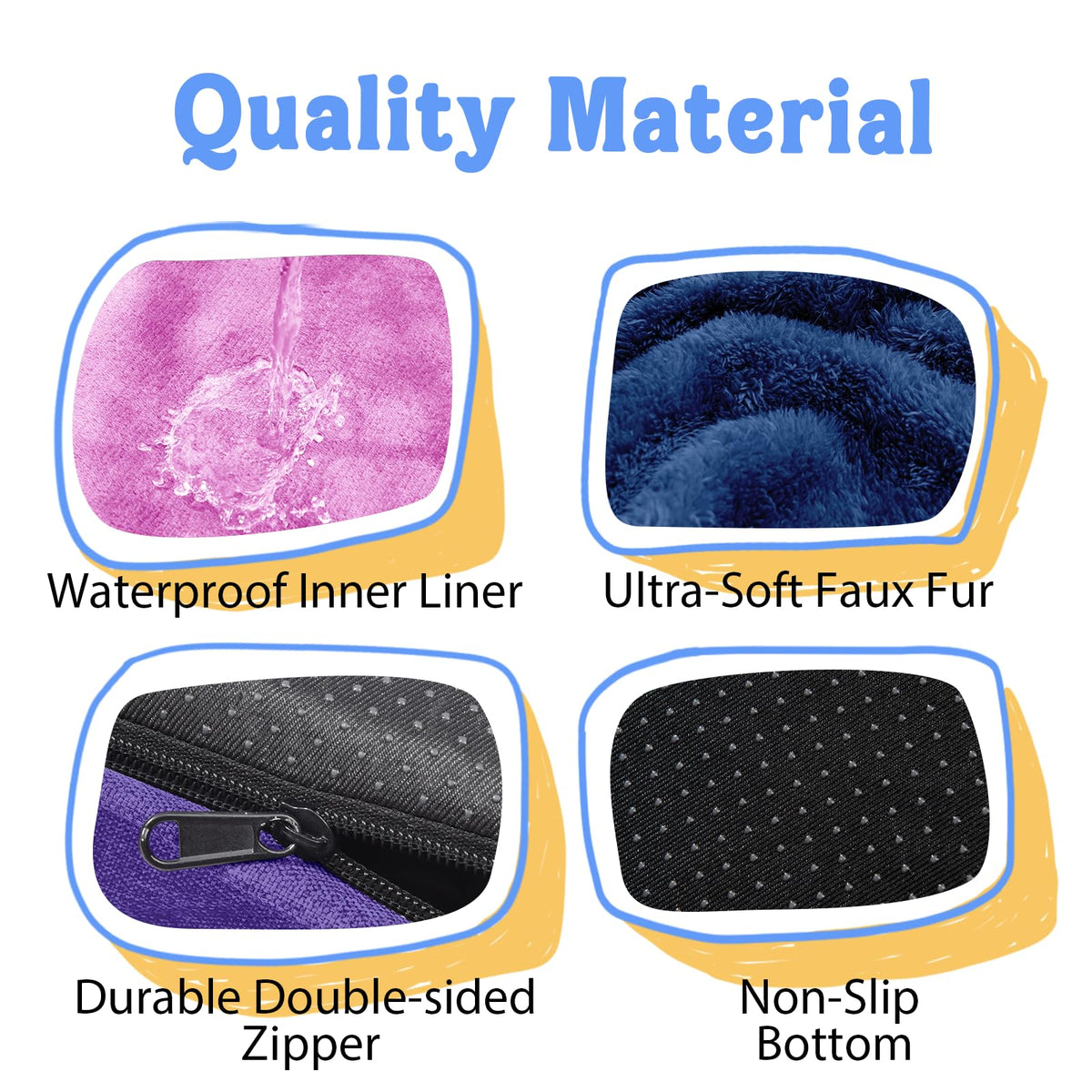 Orthopedic Washable XXL Dog Bed for Extra Large Dogs (Green / 45"L x 35"W x 7.5"Th)
