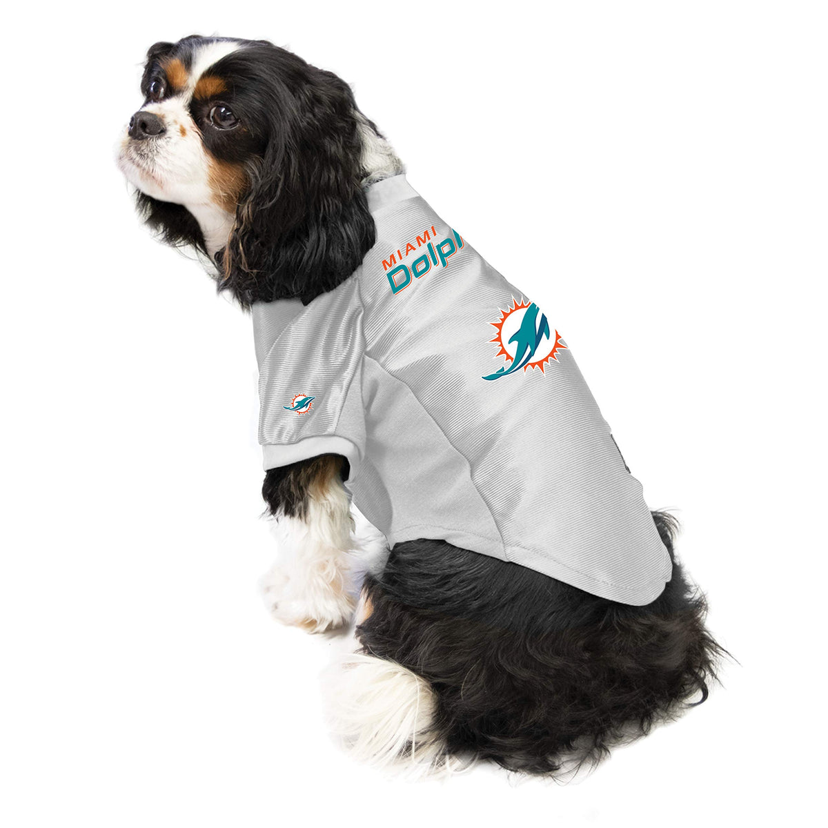 NFL Miami Dolphins Stretch Pet Jersey (Miami Dolphins / Small)