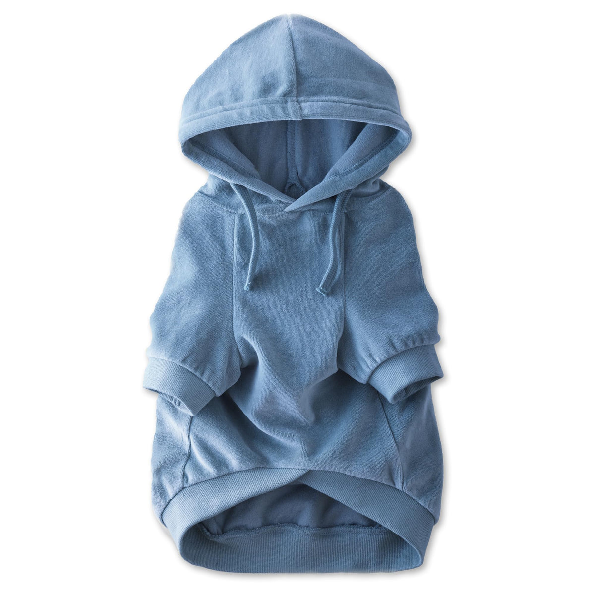 Cooper II Dog Hoodie (Faded Denim / X-Large (55-80 lbs))