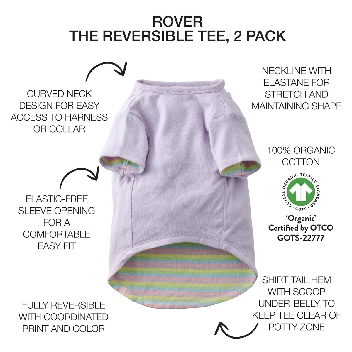 Rover Dog T Shirt (XX-Large / Pink Preppy Plaid)