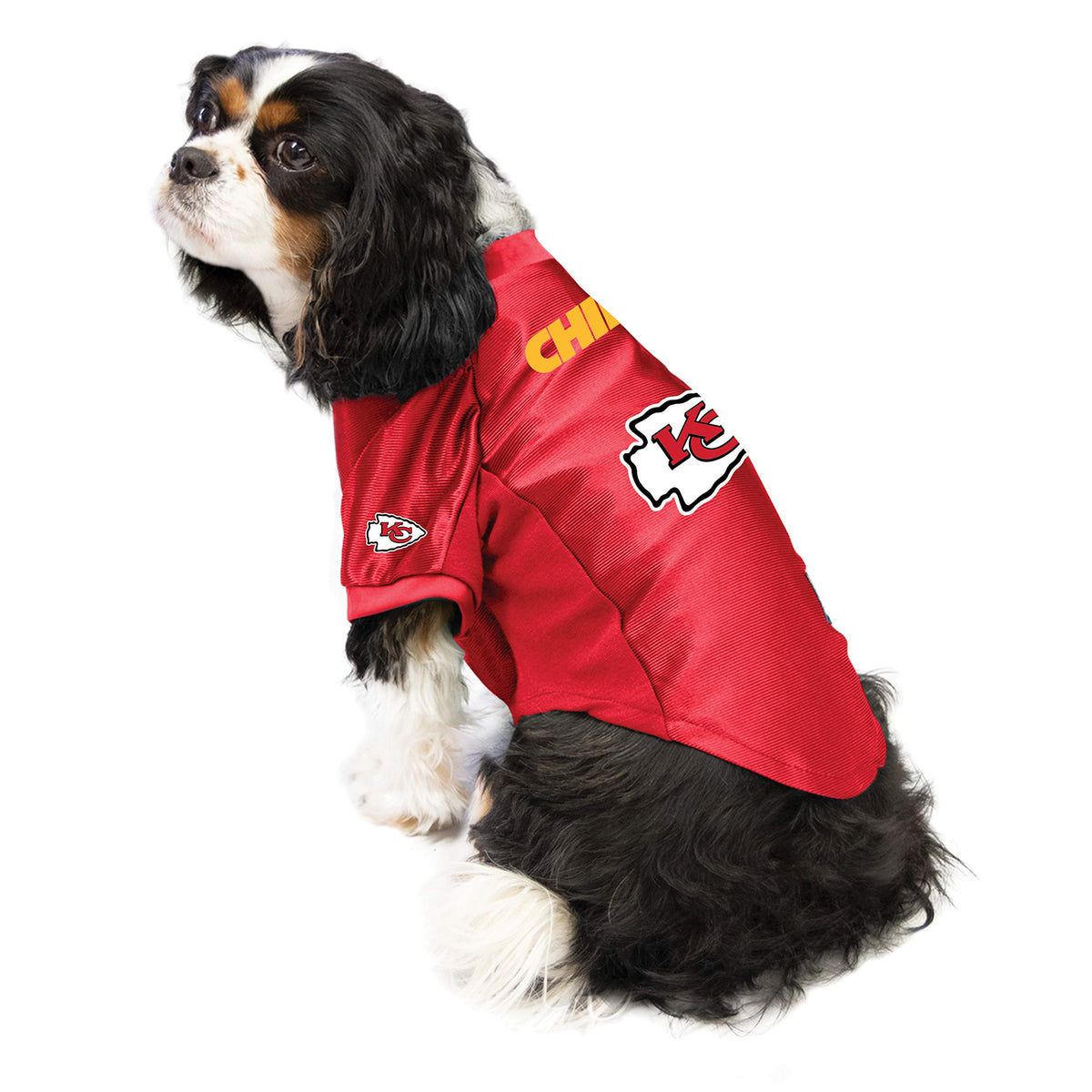 NFL Kansas City Chiefs Stretch Pet Jersey (Kansas City Chiefs / Small)