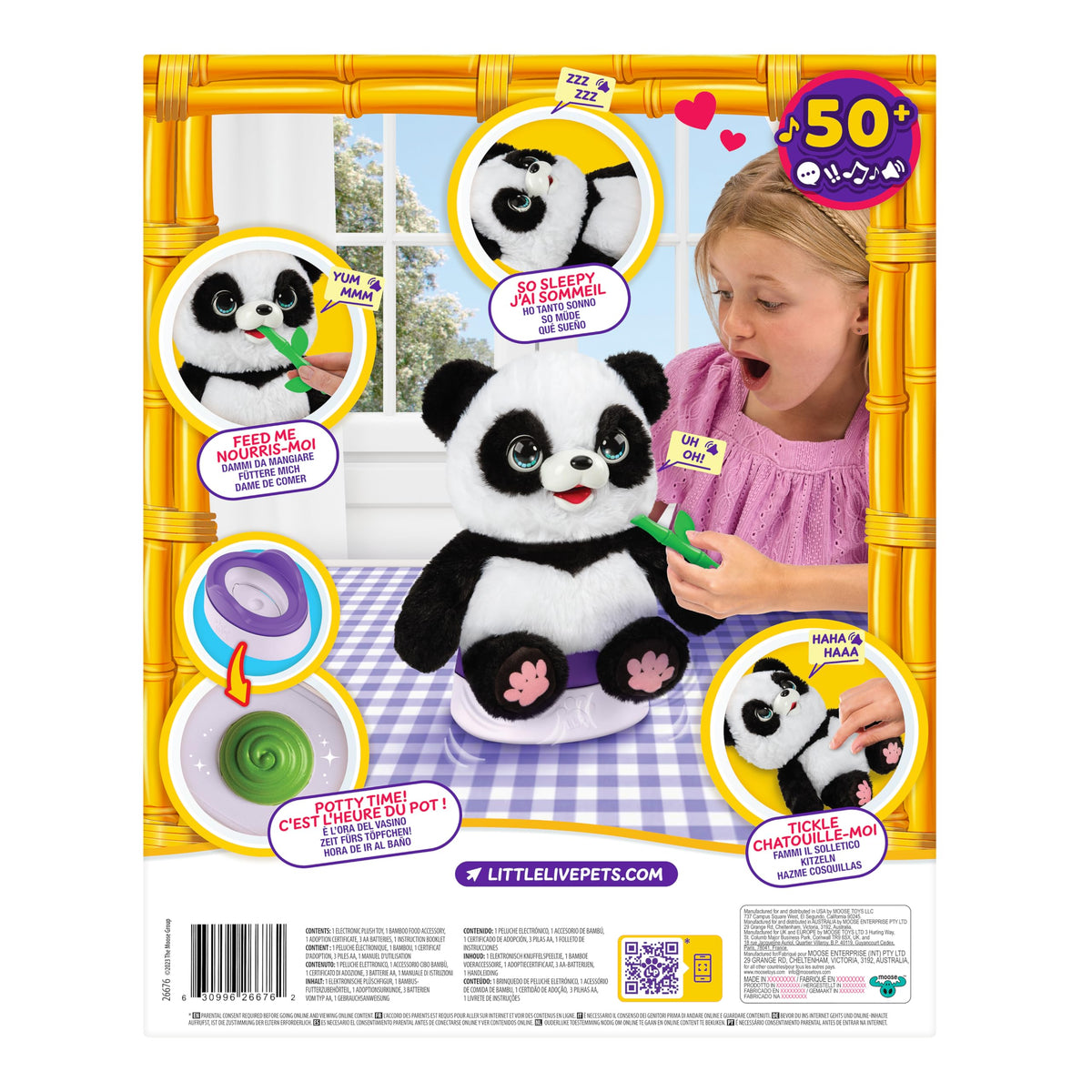 My Baby Panda Toys ChuChu Plush - PetSolution
