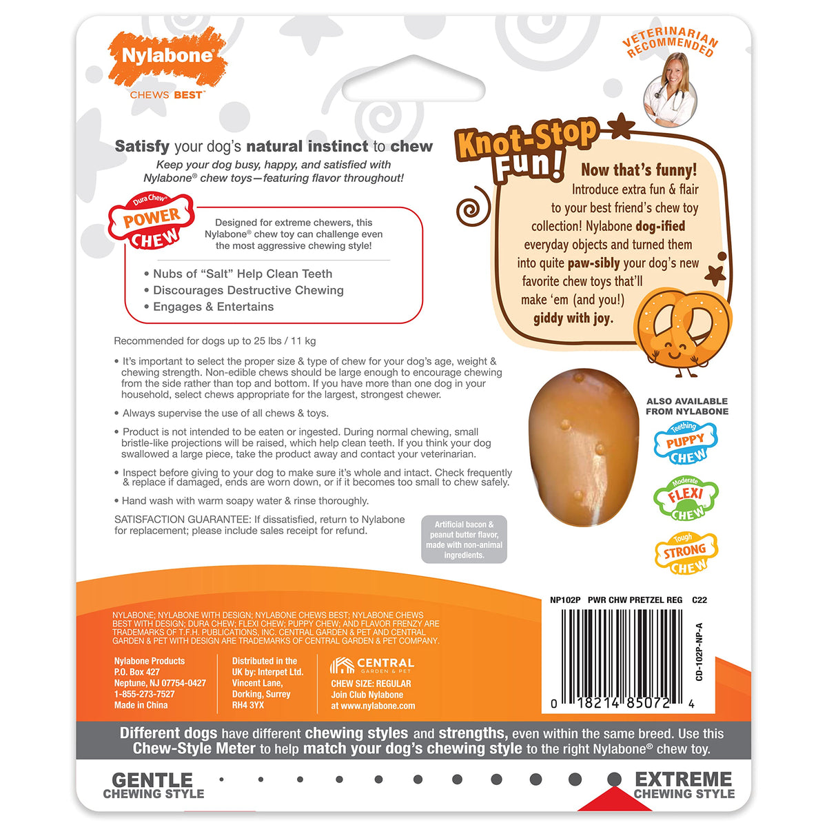 Power Chew Pretzel Dog Chew Toy (Pretzel 1 Pack / Small)