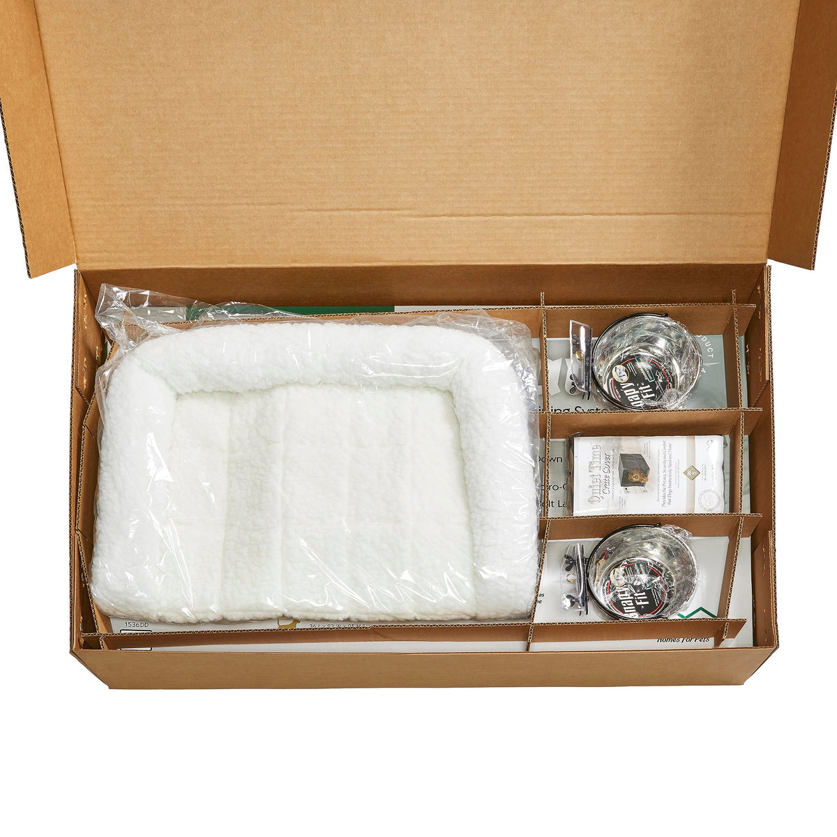 Intermediate Double Door iCrate Starter Kit (Black / 36.0"L x 23.0"W x 25.0"H)