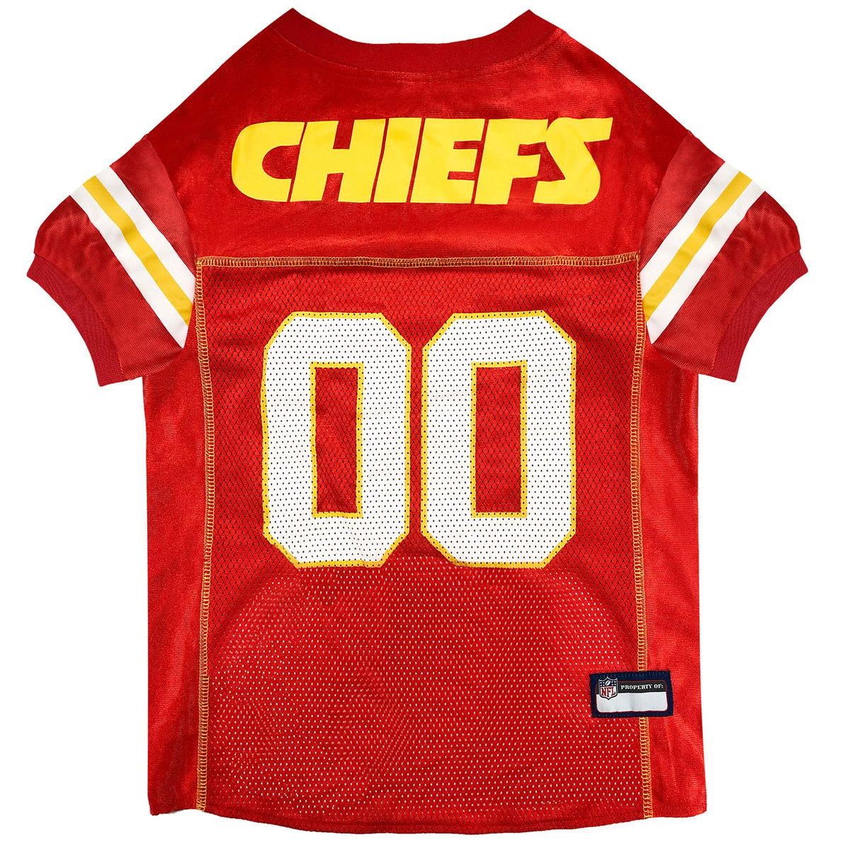 NFL AFC West Mesh Jersey for Dogs (Medium / Kansas City Chiefs)