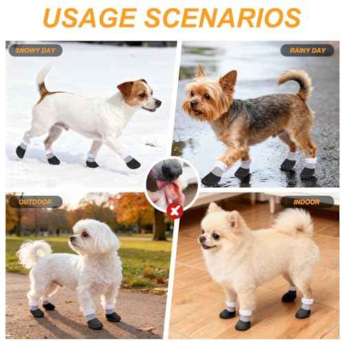 Dog Winter Boots (Black / #4)
