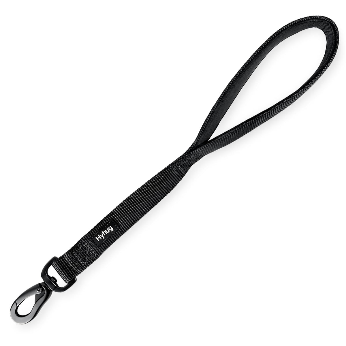 Short Dog Leash 18" (Black / 18 Inches)