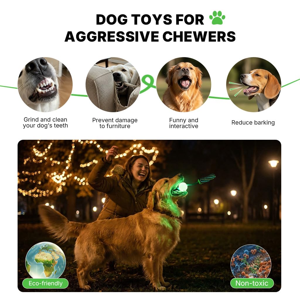 Knot Rope Dog Chew Toys (Comet Ball)