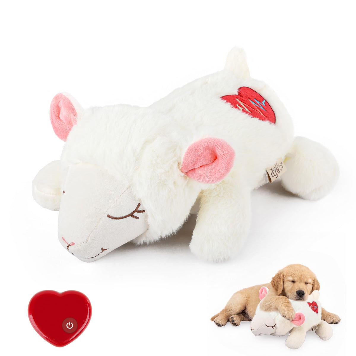 Heartbeat Dog Toy for Sleep Aid