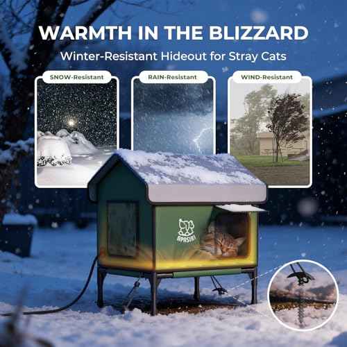 Outdoor Cat House Weatherproof (Cat House - 1)