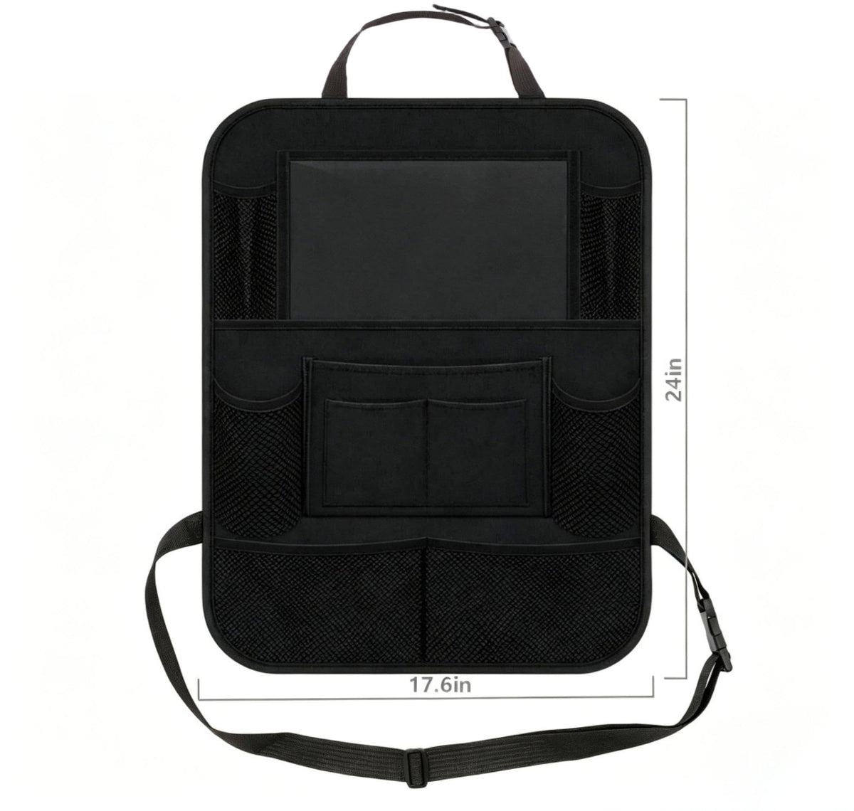 Car Seat Organizer Backseat Kick Mats Oxford Back Seat Protector