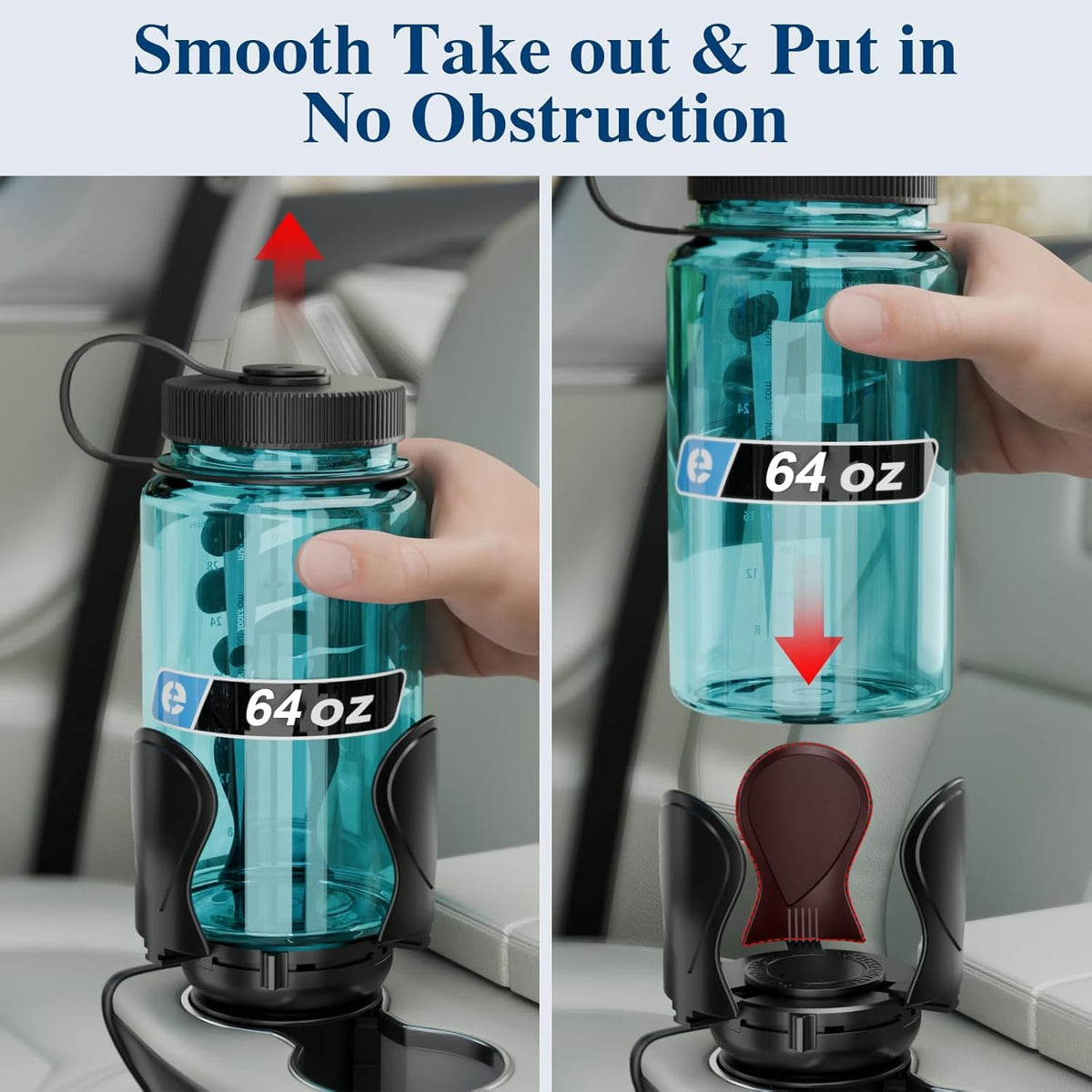 Car Cup Holder Expander (CUP-T-1pack)