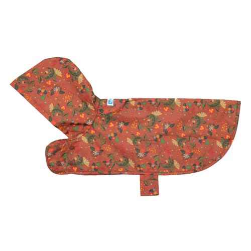 RC Pets Packable Rain Poncho (X-Large / Clay Floral)