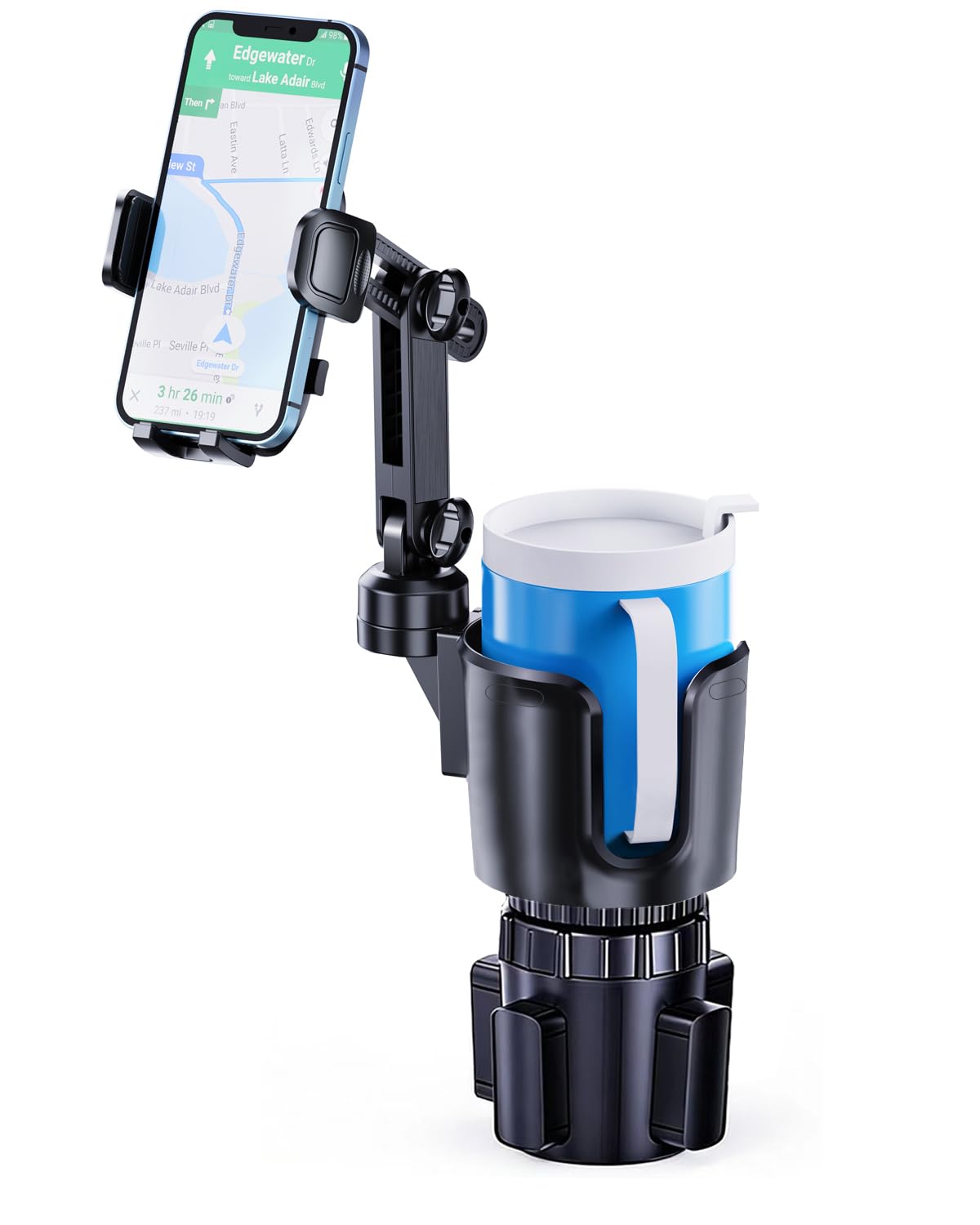 Cup Phone Holder for Car (Grey)
