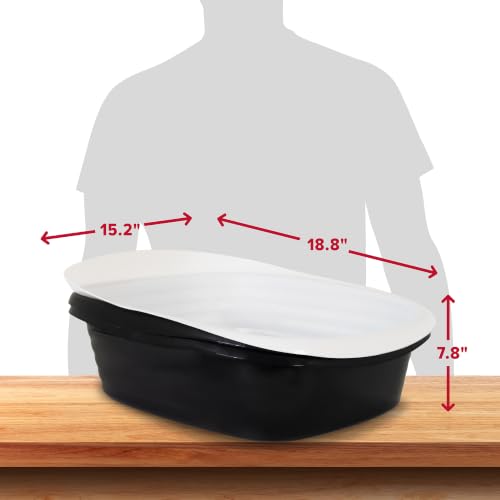 Arm and Hammer Large Sifting Cat Litter Box with Microban (Large / Sifting)