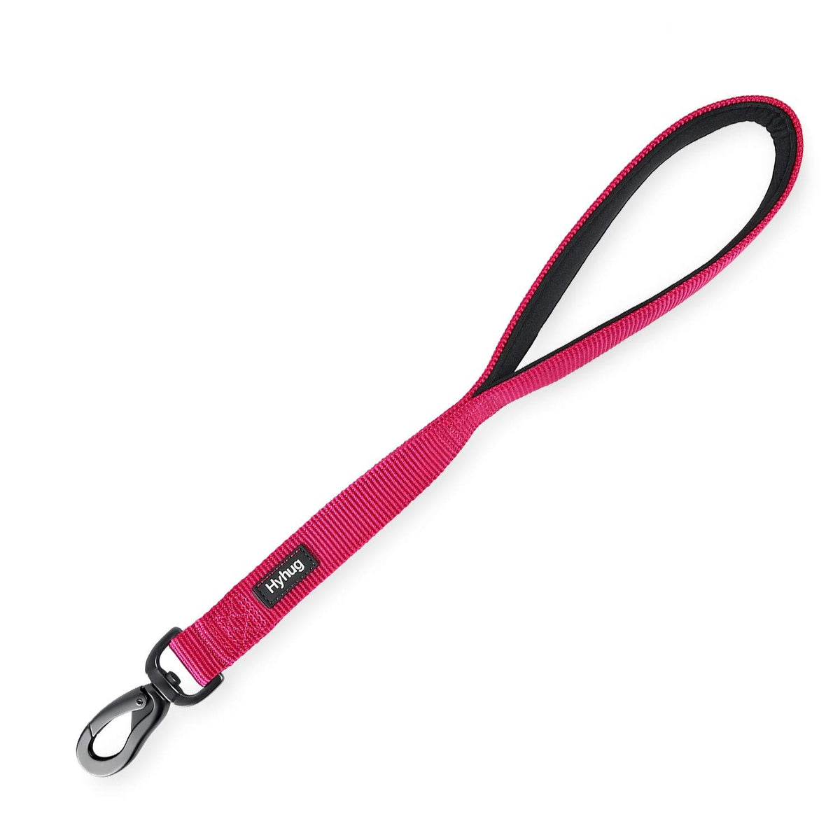 Short Dog Leash 18" (Rose Red / 18 Inches)