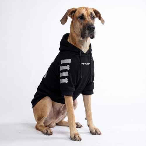 Dog Hoodie Buttery (Woof / 5XL)