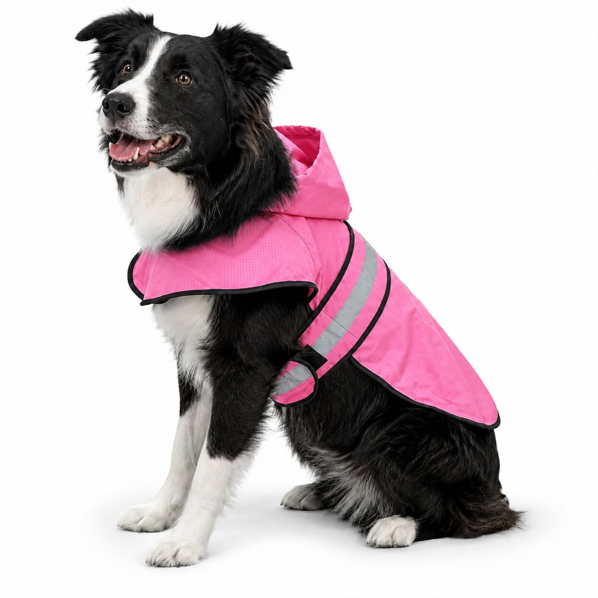 Dogg Toggs Raincoat (Pink / Medium)