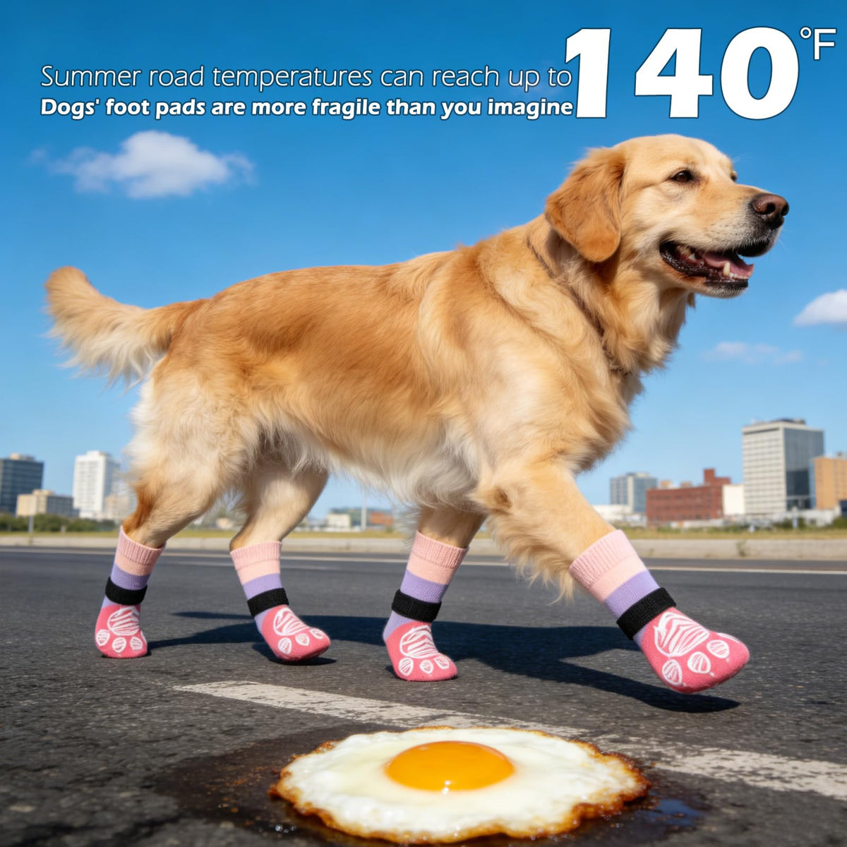 Anti Slip Dog Socks to Prevent Licking Paws