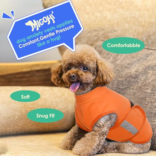 Dog Anxiety Relief Coat (Orange / Small)