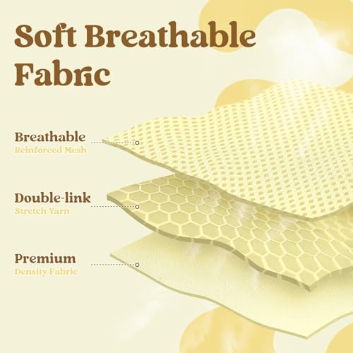 Dog Harness Small Sized and Leash Set (Beige & Coffee / XXS (Chest: 12.4"-14.2"))