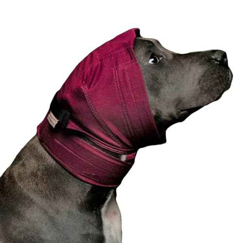 Ear Wrap Red Pinpoint Mesh (Red / Medium)