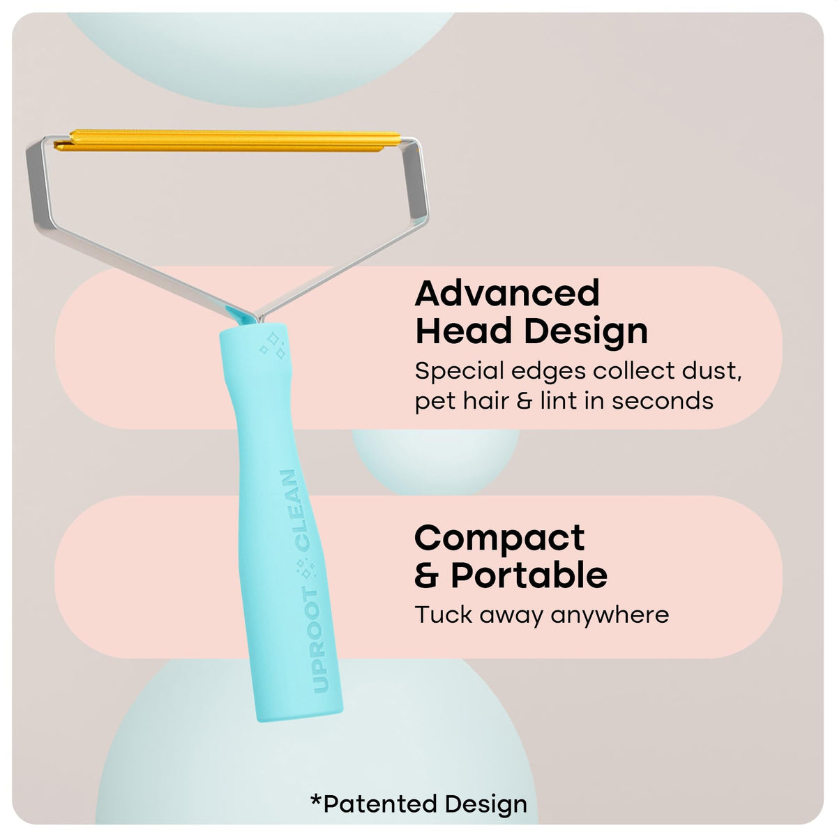 Pro Pet Hair Removal Tool (Blue / 1 Pack)