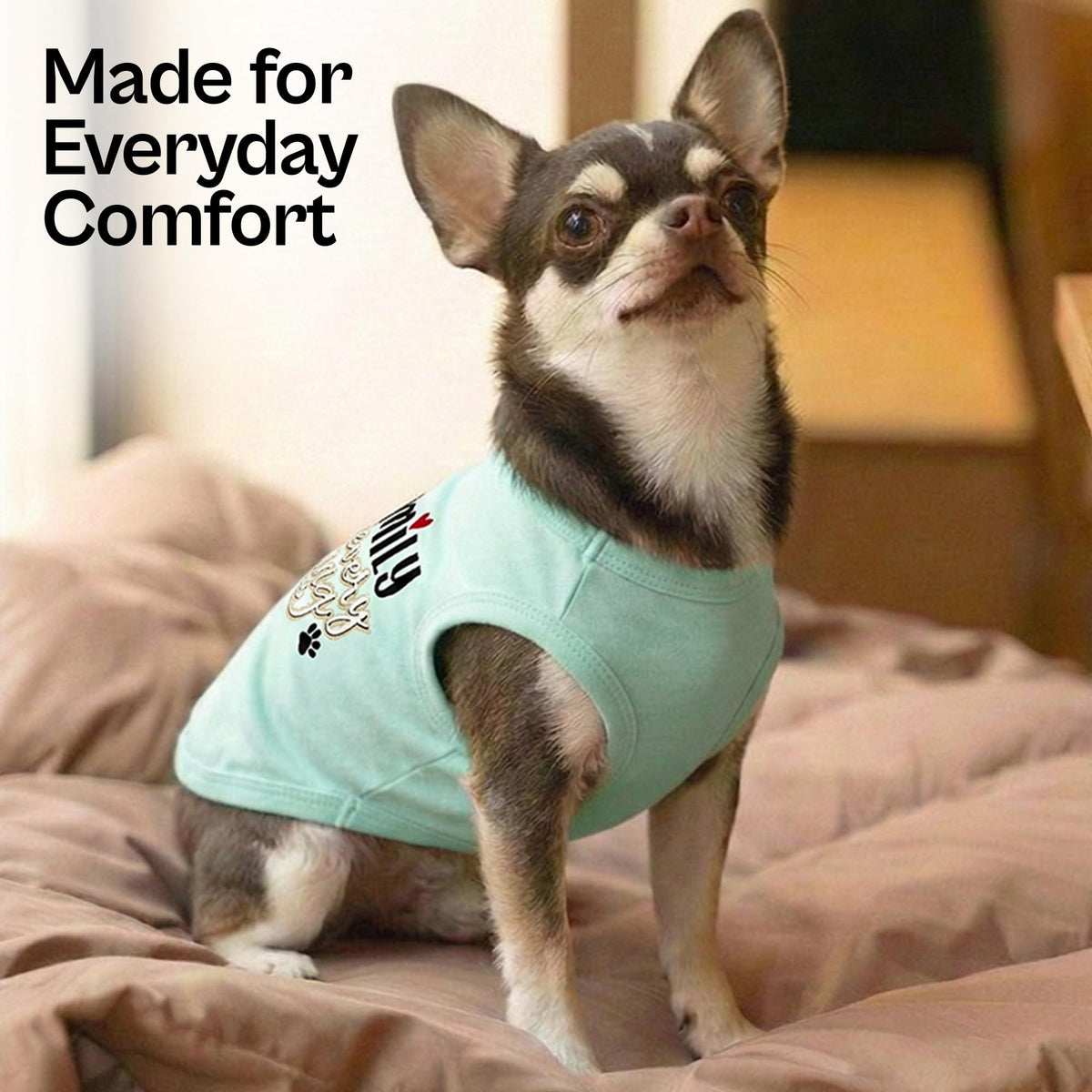 Dog Shirt 100% Cotton Shirts for Medium Dogs (Medium (8-12lbs))