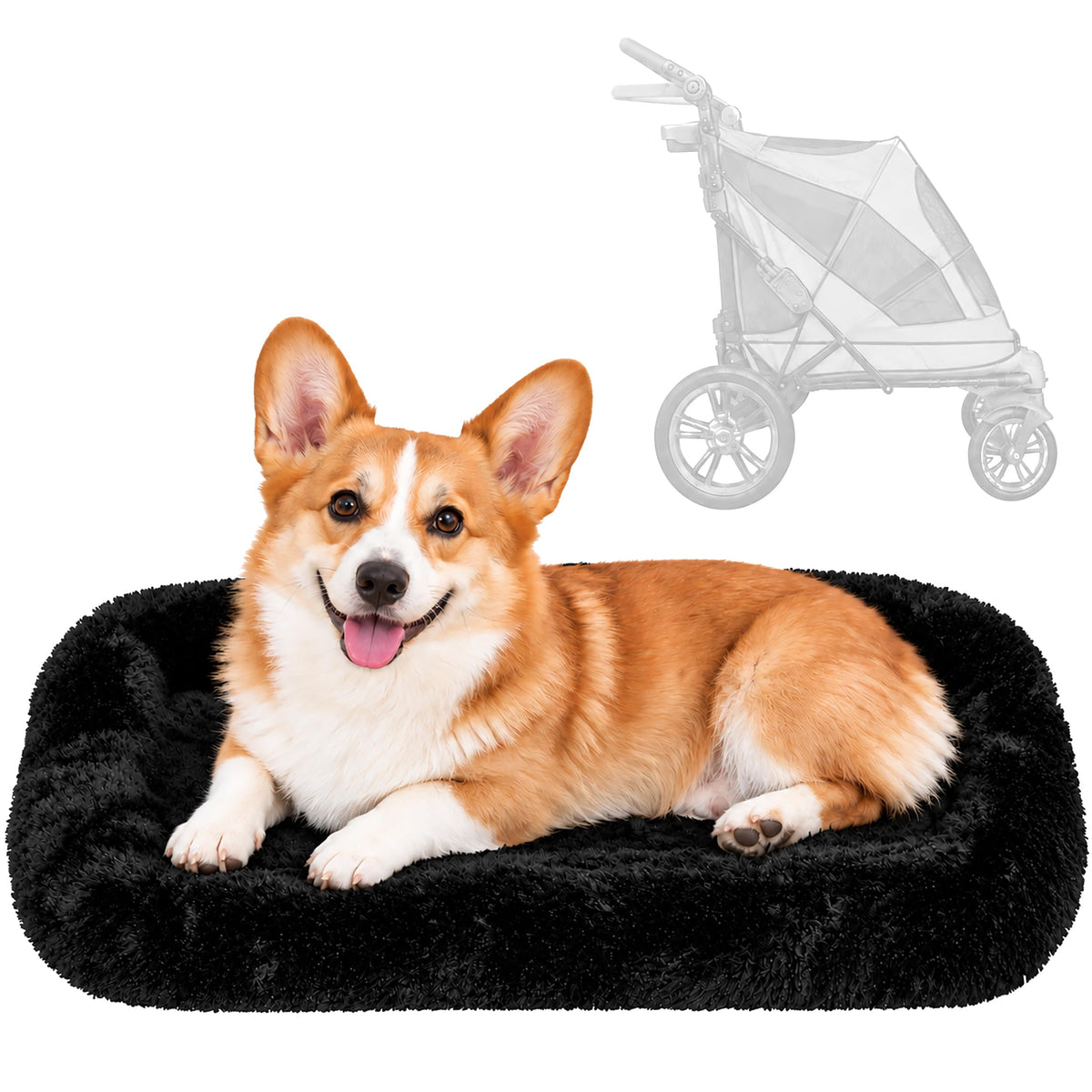 No Zip Excursion Pet Stroller (Onyx- Pad ONLY / Excursion)