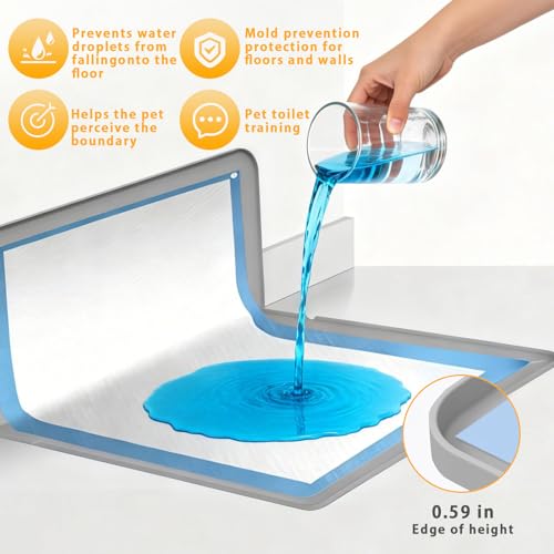 Dog Pee Pad Holder (Black / 35x25in)