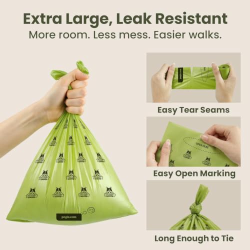 Pogi's Dog Poop Bags (1 Count (Pack of 900) / Scented)