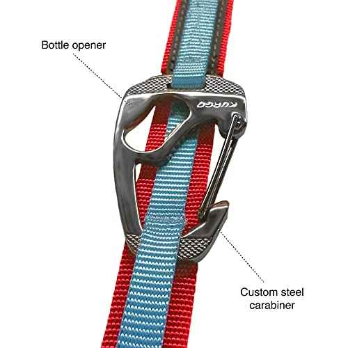 Quantum 6 in 1 Dog Leash (Red/Blue)