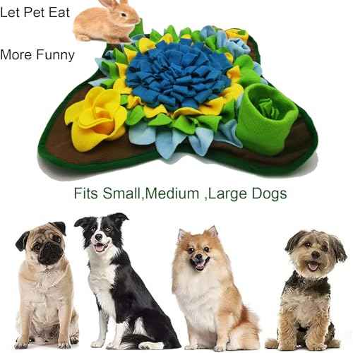 Dogs Snuffle Mat Pet Feeding Mats Puppy Sniffing Pad