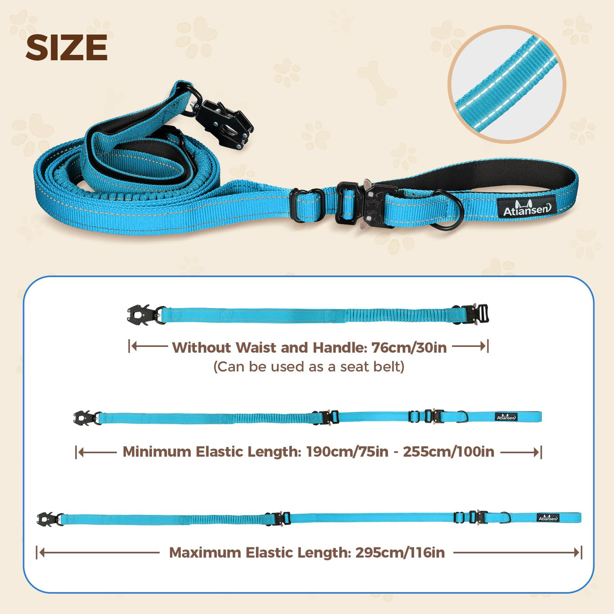 9.7FT Detachable Hand (Blue)