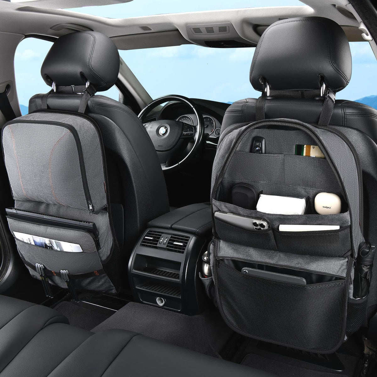 Backseat Car Organizer 2 Packs (2 Pack-New)