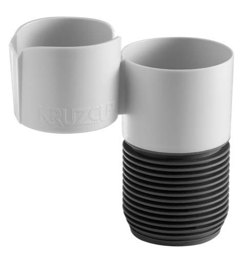Two Cup Console Organizer (White)