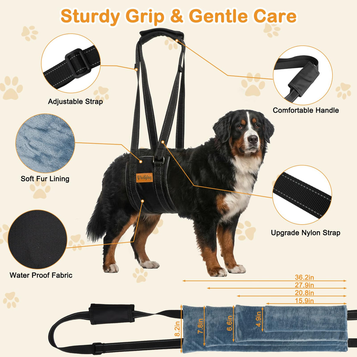 XL Dog Mobility Sling (XL)