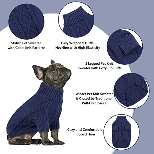 XXL Dog Sweater (XX-Large / Dark Navy)