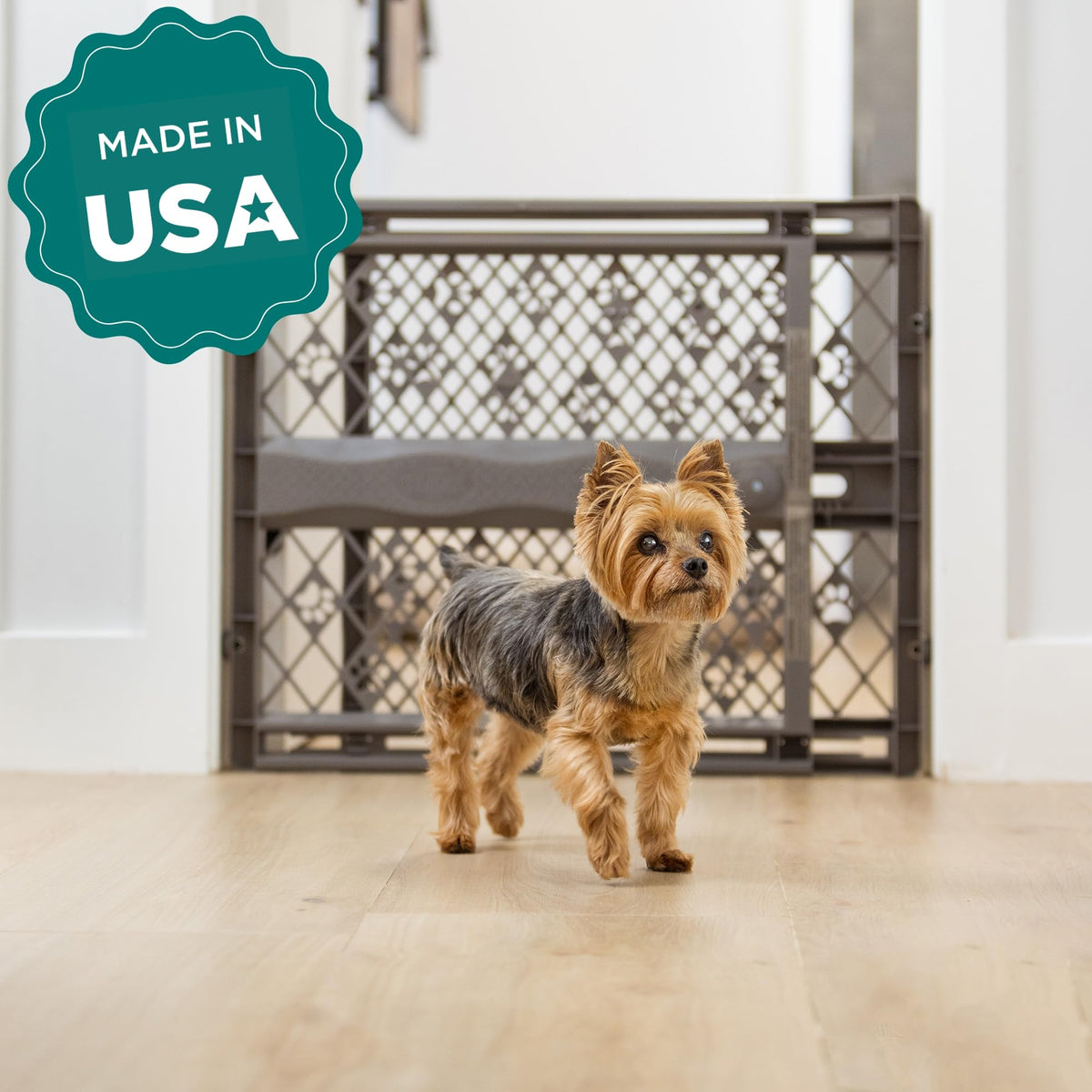 Paws Portable Pet Gate (Fieldstone)