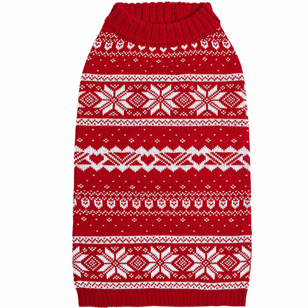 Ugly Christmas Sweater Women & Men (20 inch (Pack of 1) / A Design: Dog - True Red)