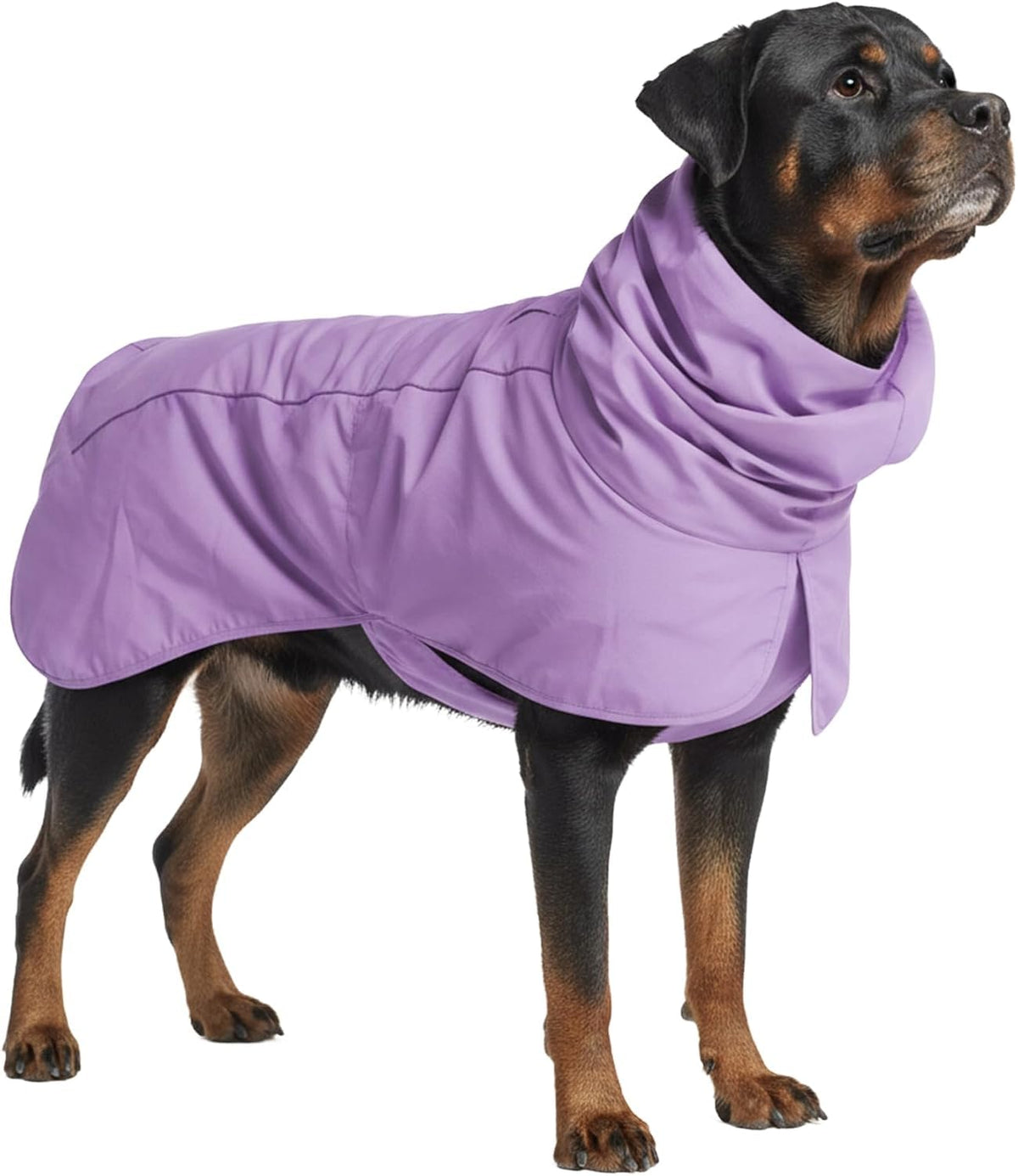 Dog Raincoat Waterproof Rain Jacket w (Purple / 4XL)