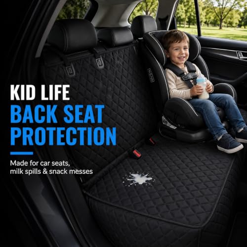 Back Seat Cover for Dogs (Full Bench / Small (52" W))