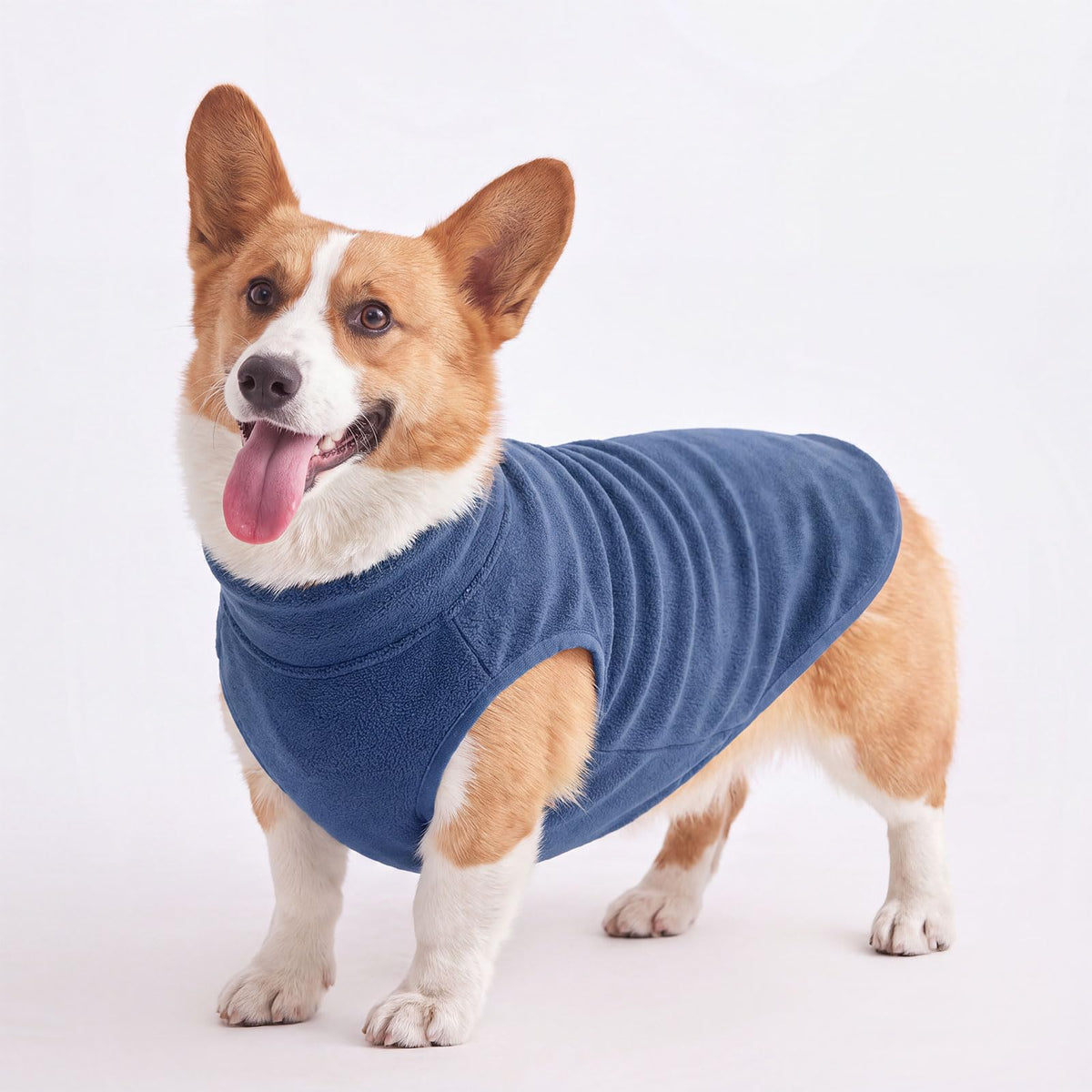 3 Pack Fleece Dog Sweaters for Small Dogs (Red+Green+Blue / X-Large)
