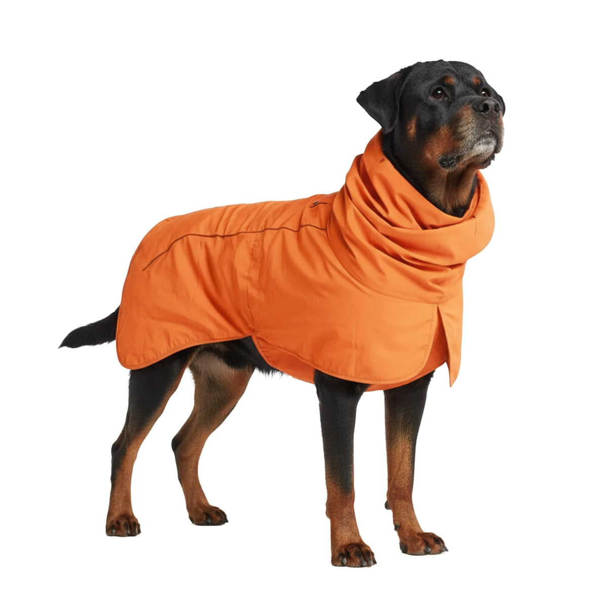 Dog Raincoat Waterproof Rain Jacket w (Orange / 4XL)