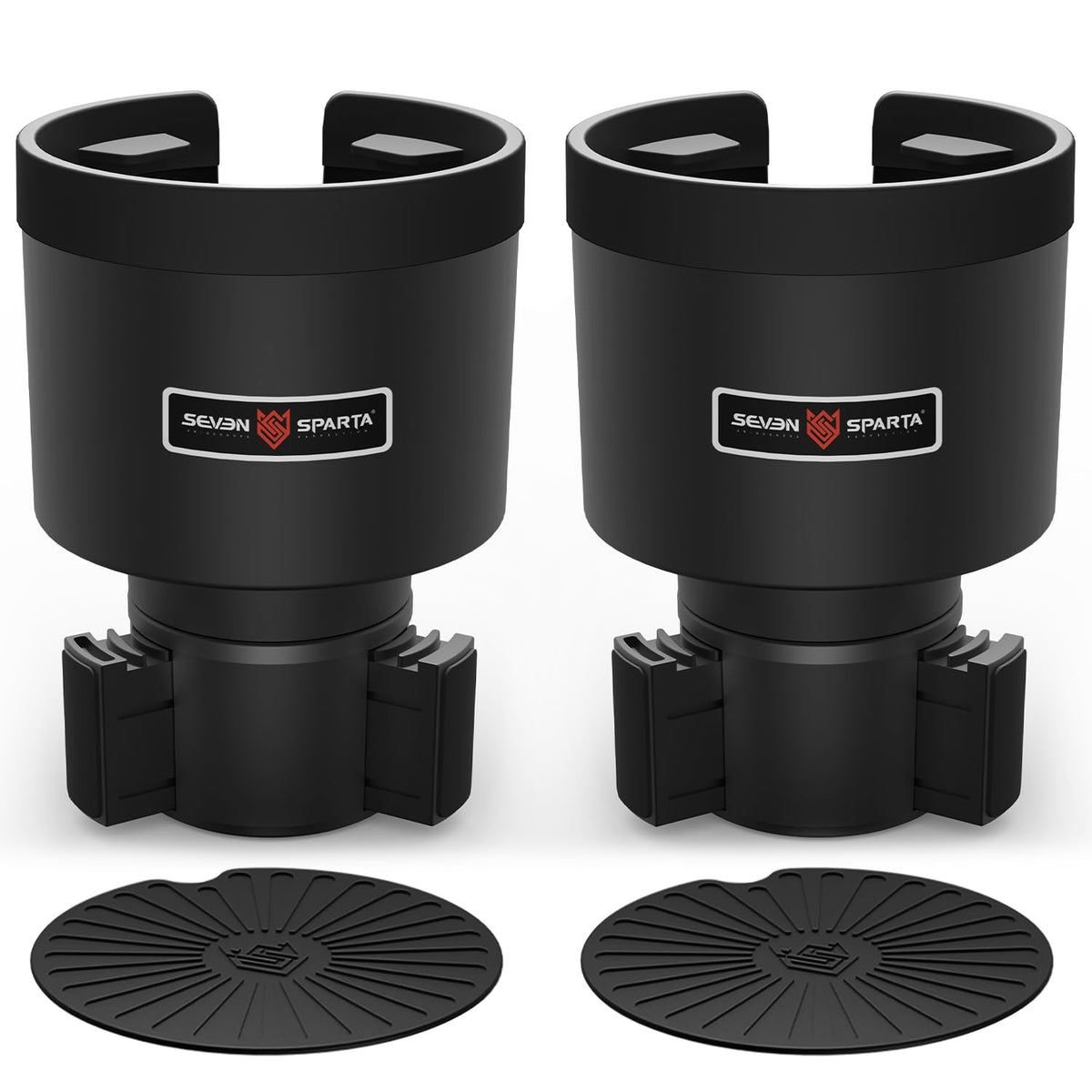 Car Cup Holder Expander for 32 (Black / Medium*2)