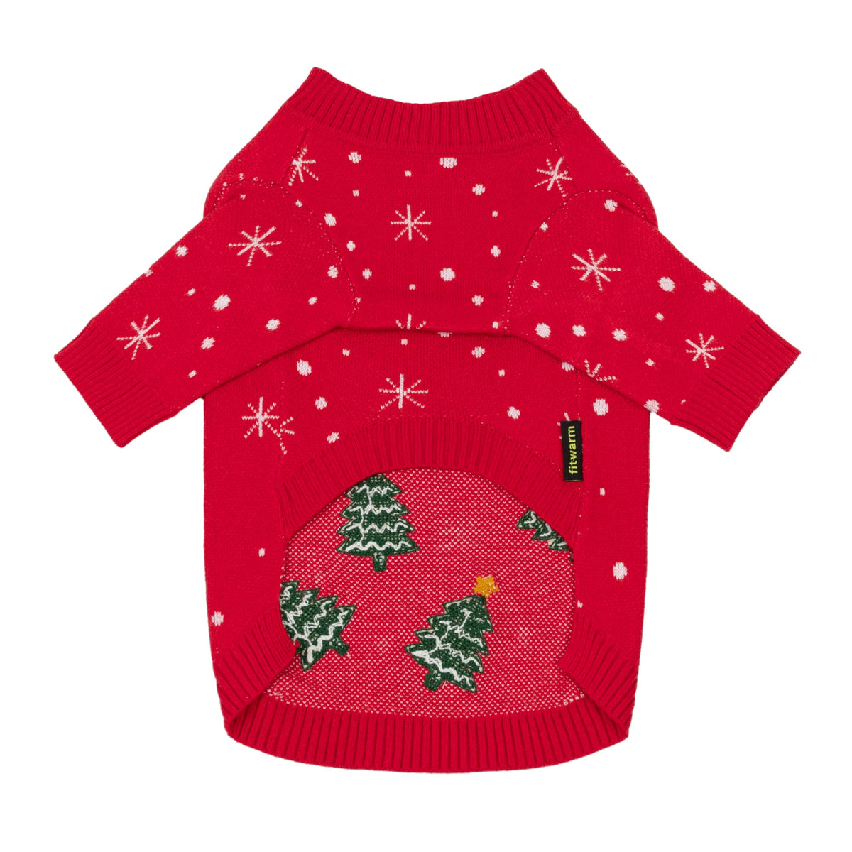Christmas Tree Dog Sweater (Small / Christmas Tree & Star)