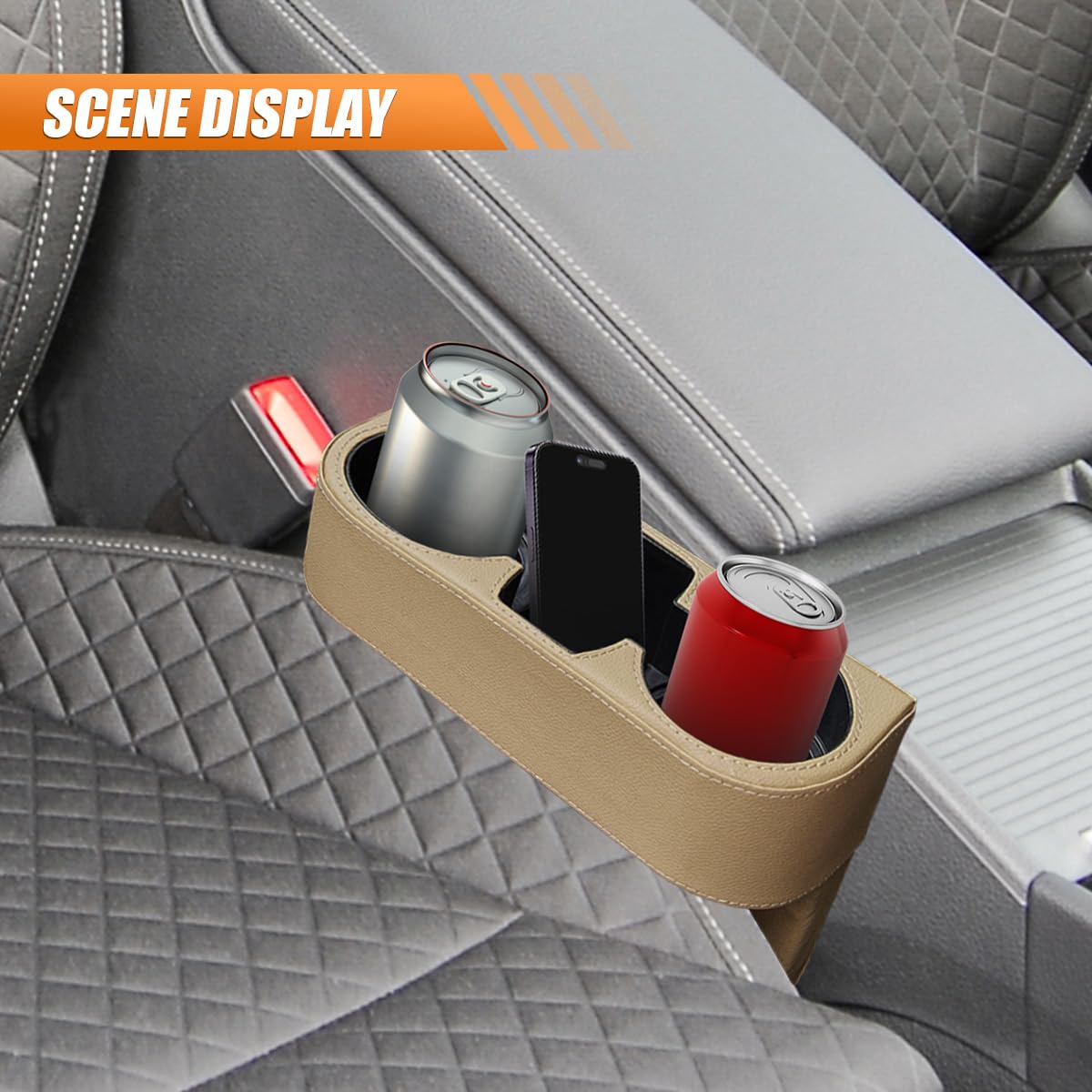 Car Cup Holder (Beige)