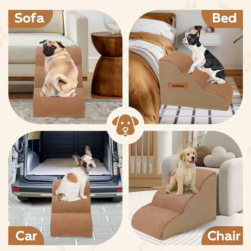Dog Stairs Ramp for High Beds Couches