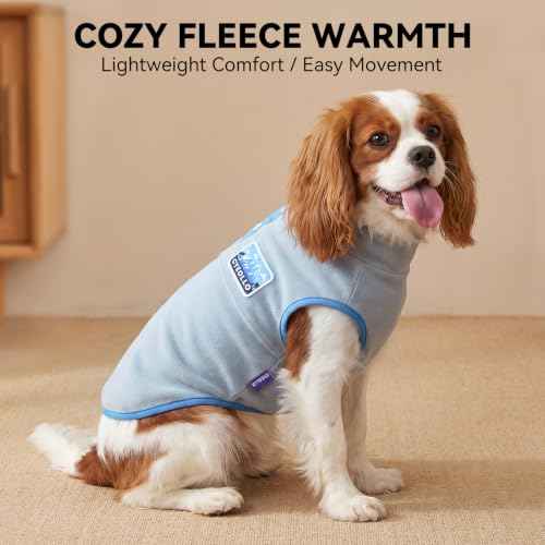Fleece Dog Sweater (X-Large / Blue)