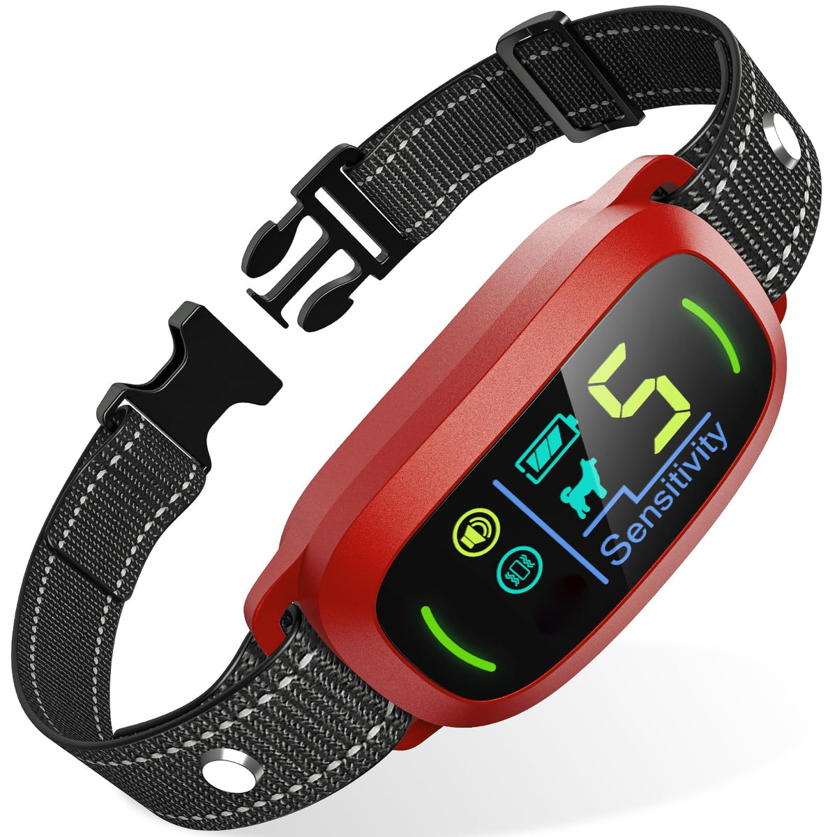 Dog Bark Collar (Red)